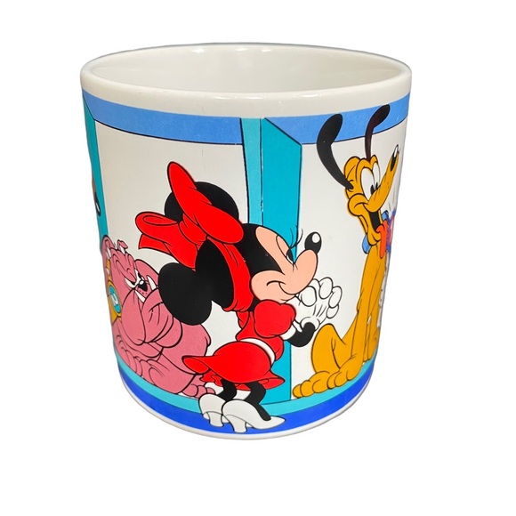 Vintage Mickey & Minnie Mouse Dog Show Coffee Mug - Picture 2 of 7